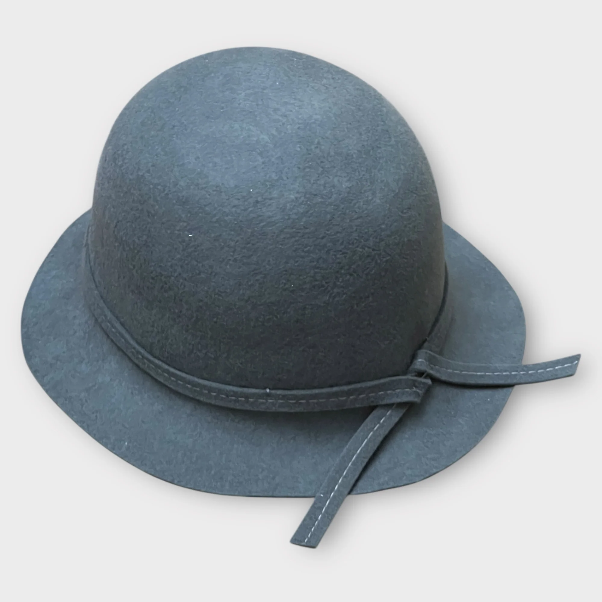Cappello Cloche Donna In Feltro Di Lana - immagine 7