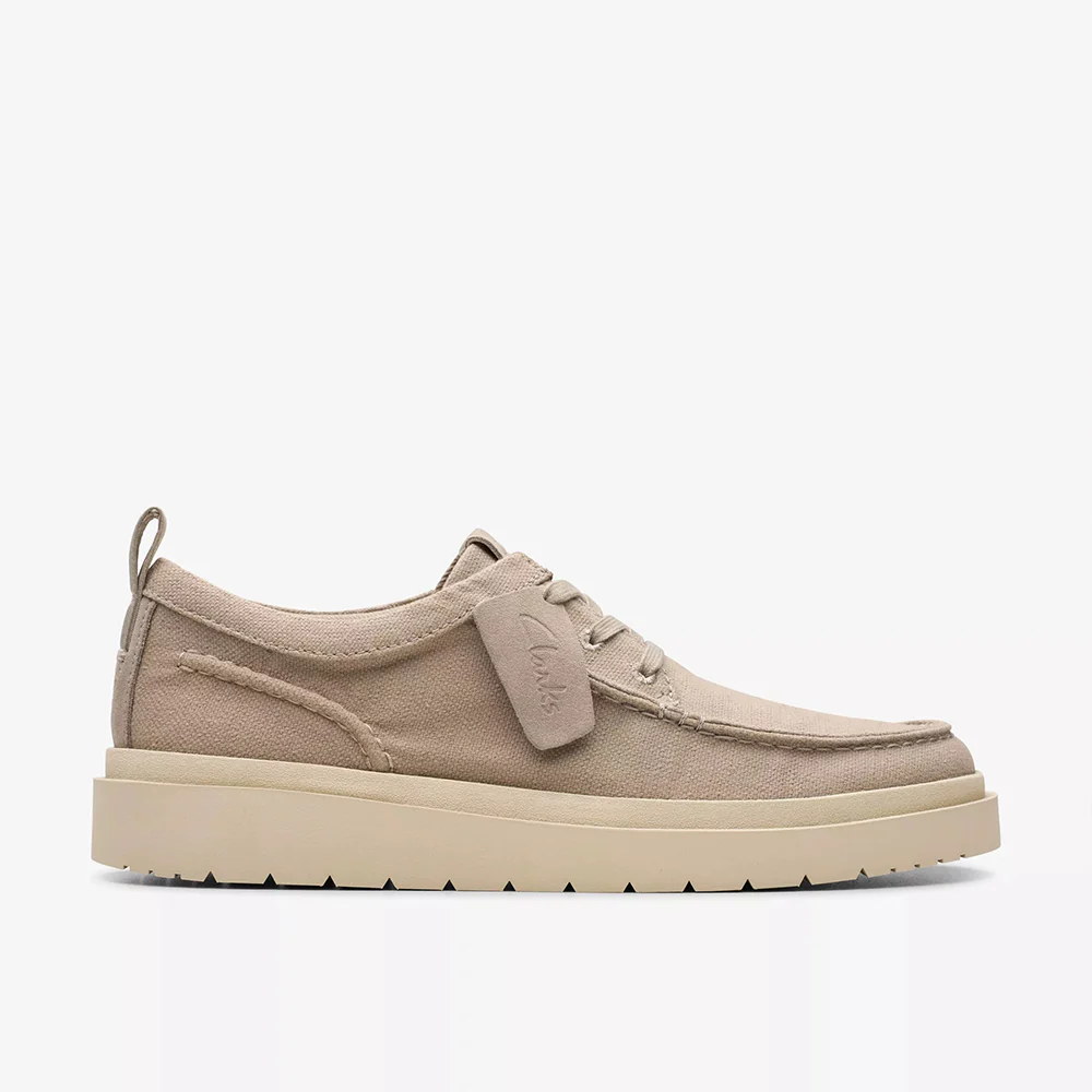 Clarks Polden Moc Grey Canvas 180867 - immagine 2