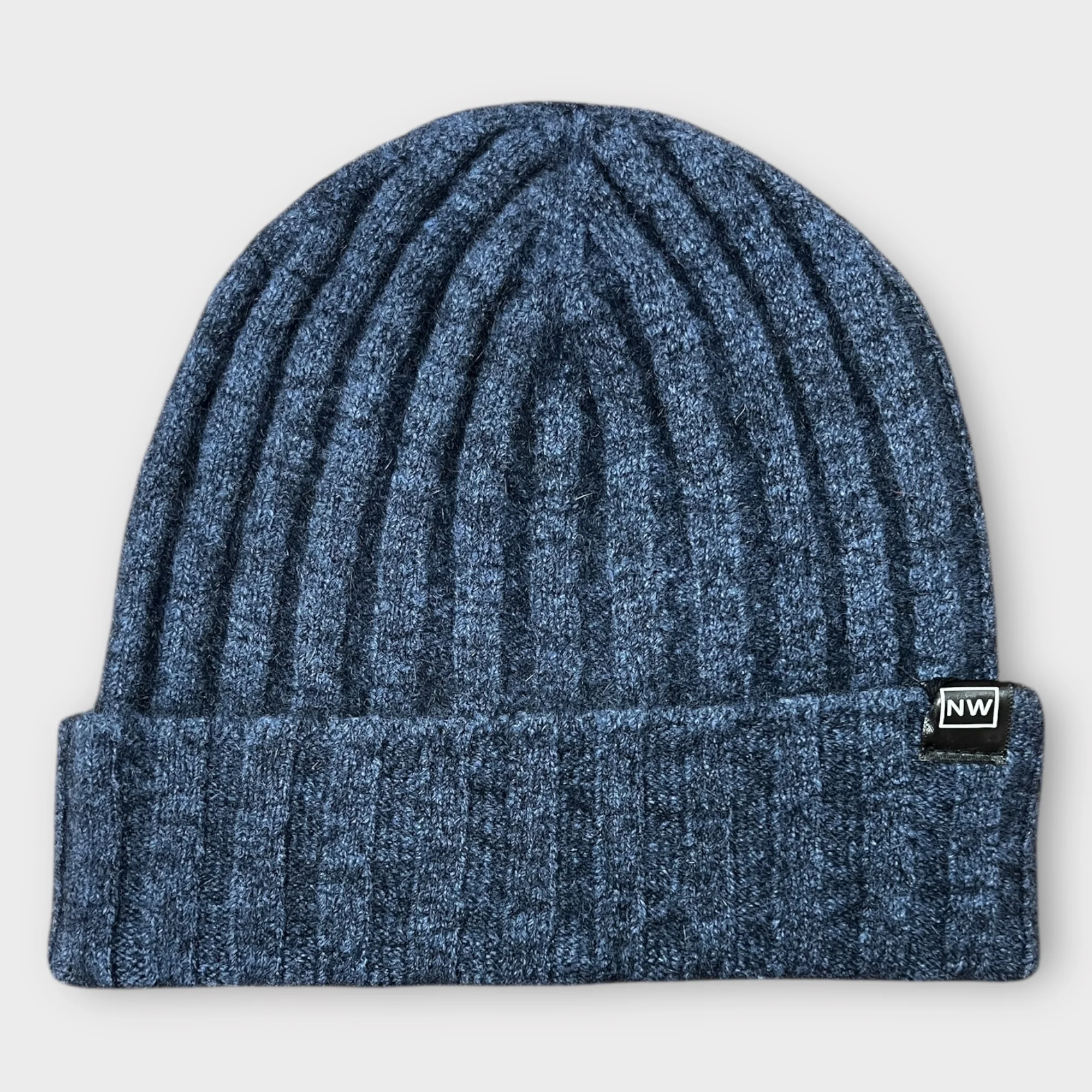 Berretto Unisex Con Risvolto A Coste Merino Possum Noble Wilde - immagine 7