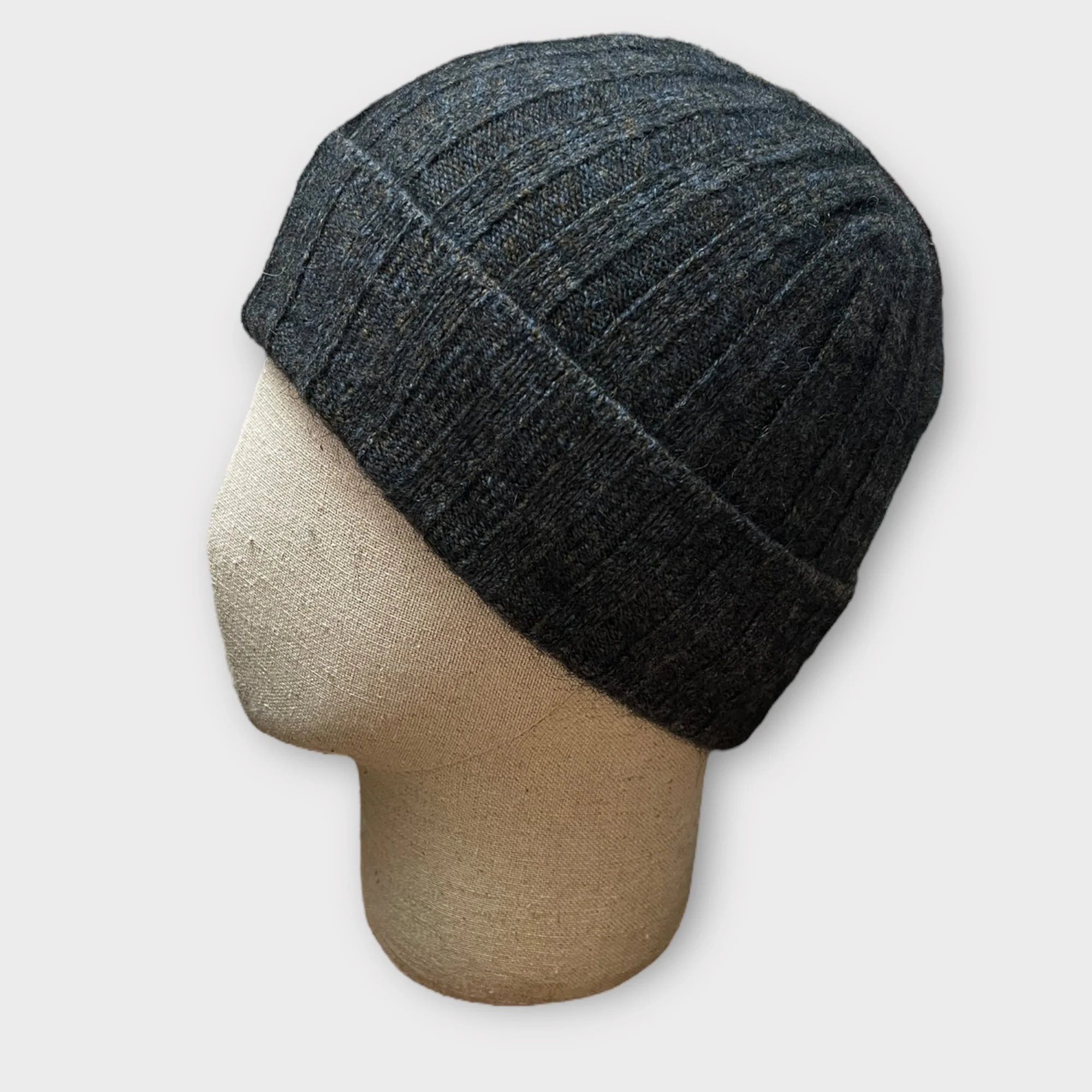 Berretto Unisex Con Risvolto A Coste Merino Possum Noble Wilde - immagine 2