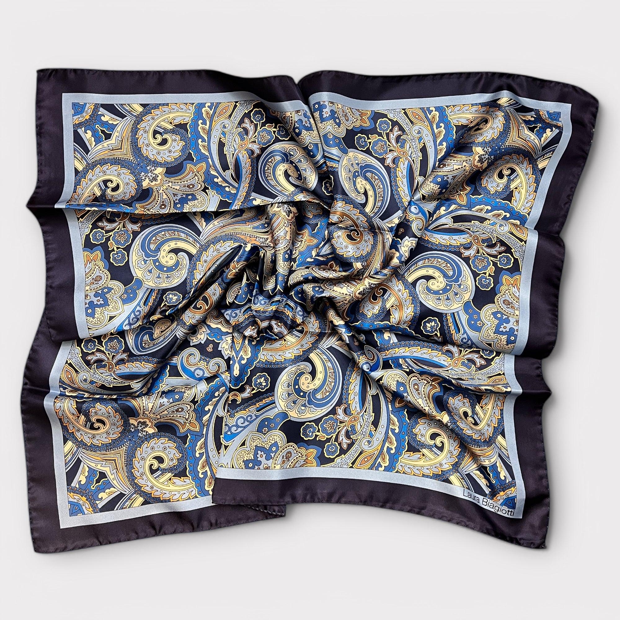Foulard In Twill di Pura Seta 70 x 70 cm - immagine 4